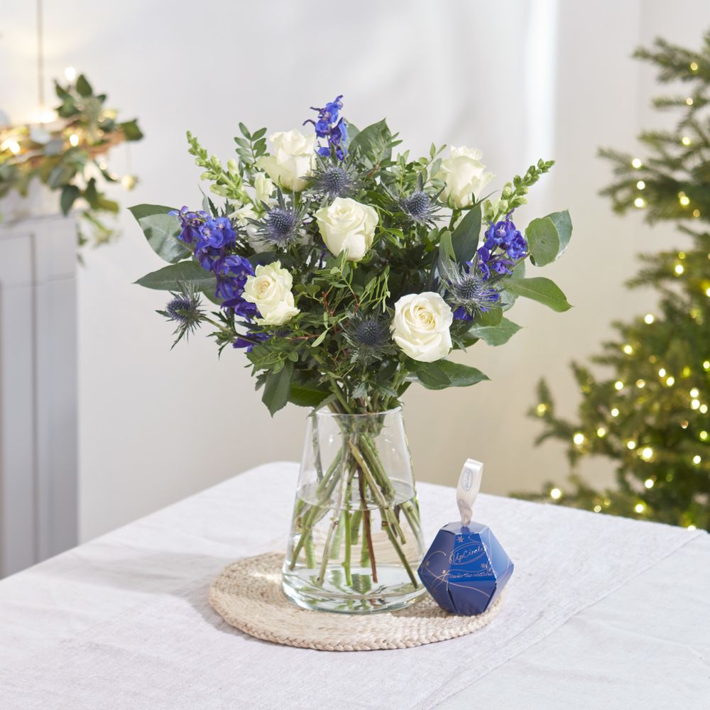 Send the Sapphire Sky Gift Set this Christmas | Arena Flowers
